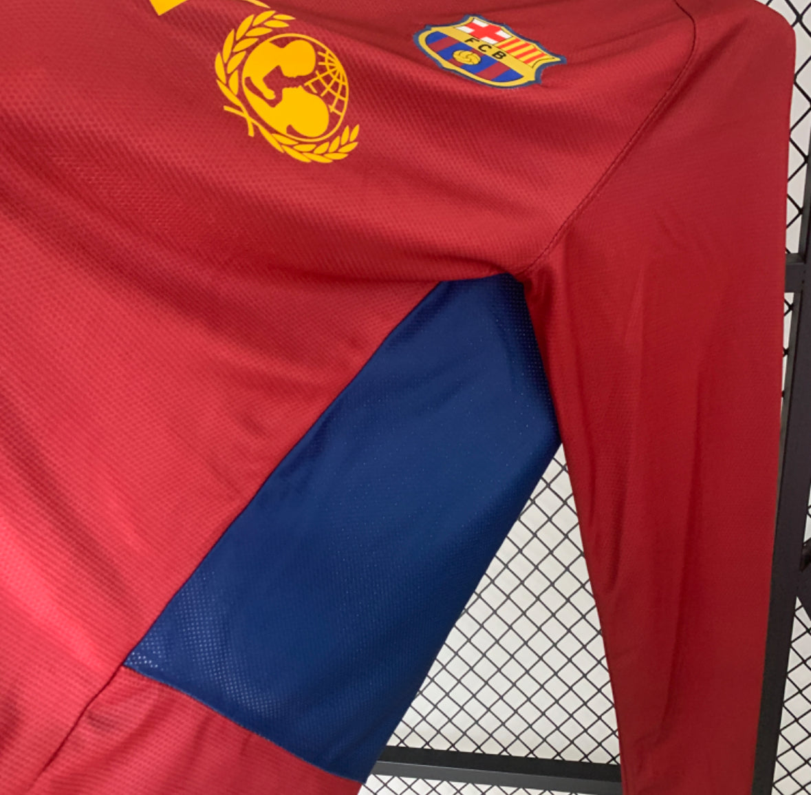 Retro Barcelona 2008/09 Home Manga larga