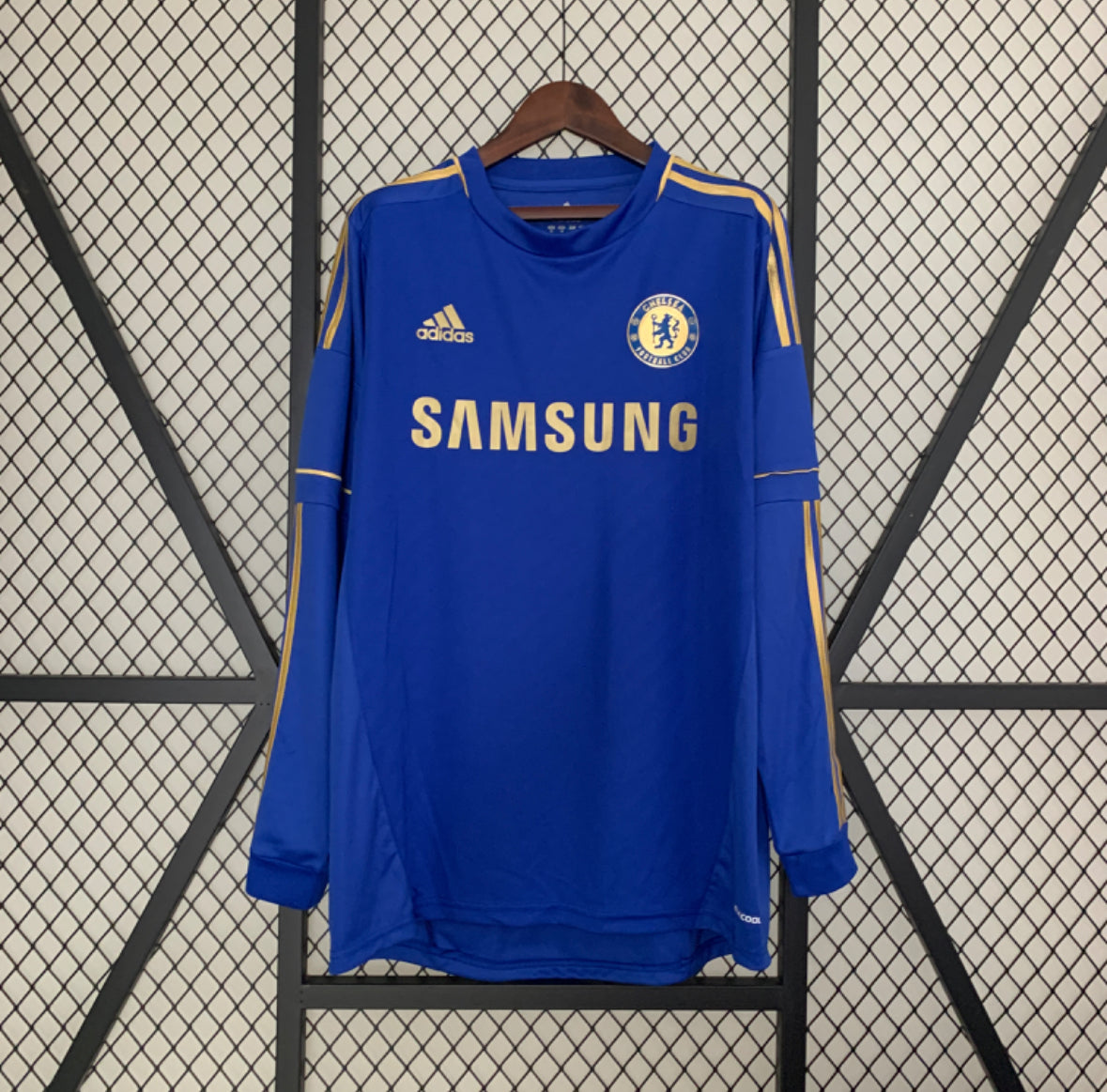 Retro Chelsea 2012/13 Home Manga Larga