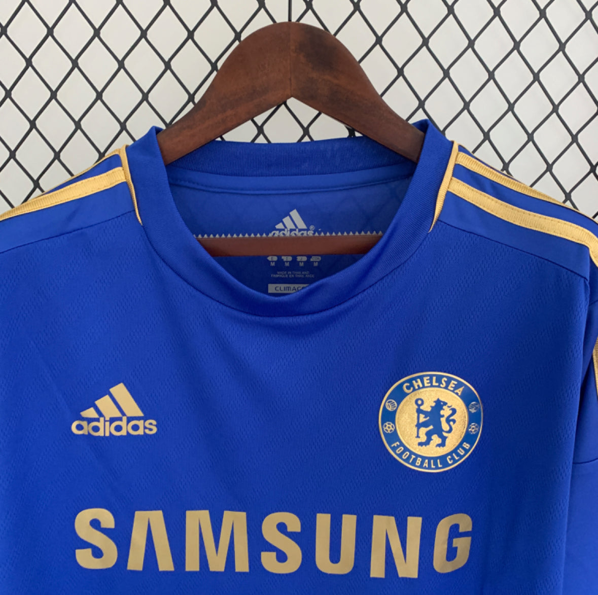 Retro Chelsea 2012/13 Home Manga Larga