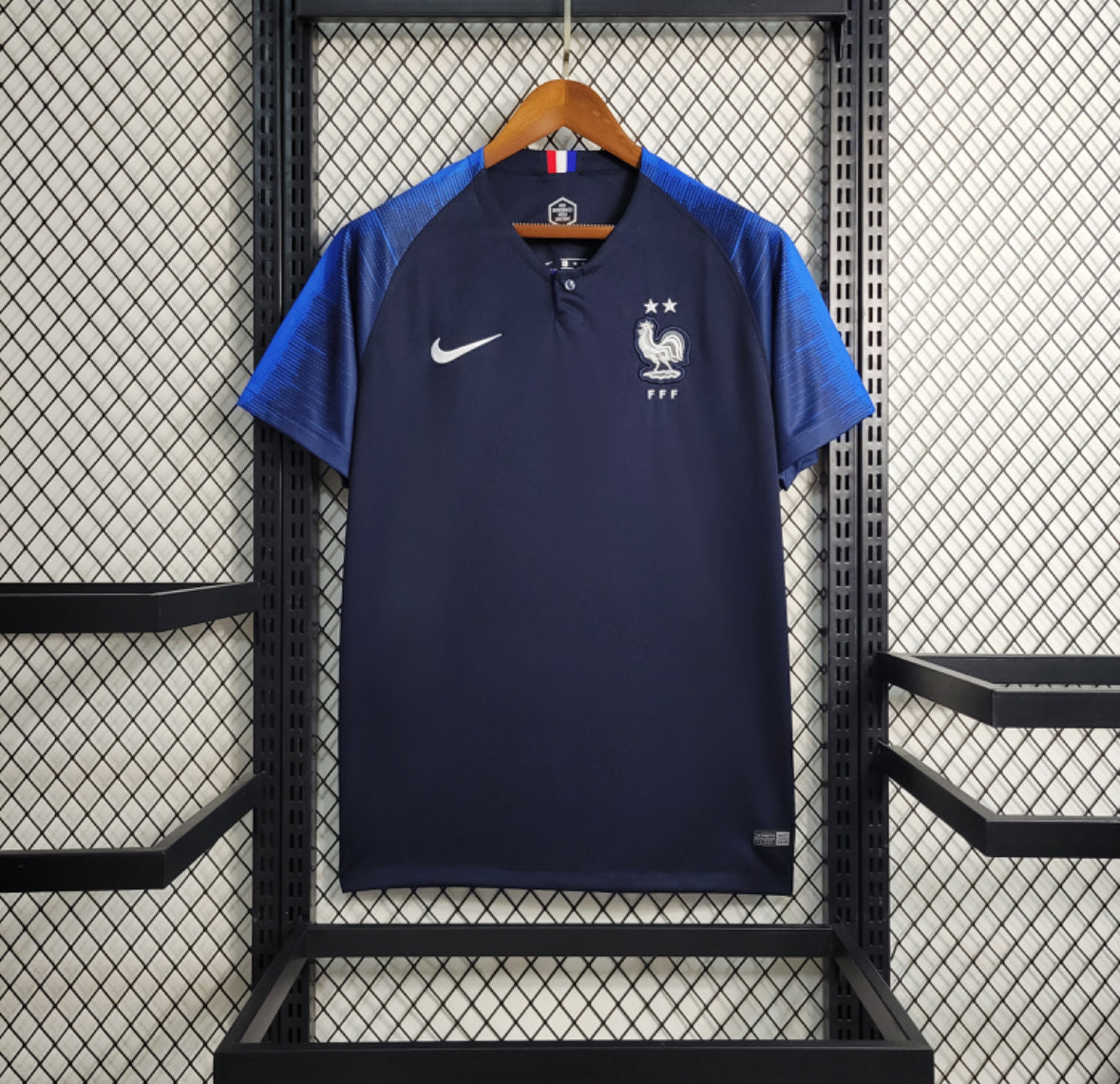 Retro Francia 2018 Copa del Mundo Home