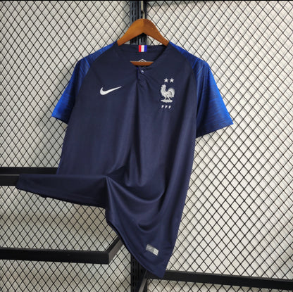 Retro Francia 2018 Copa del Mundo Home