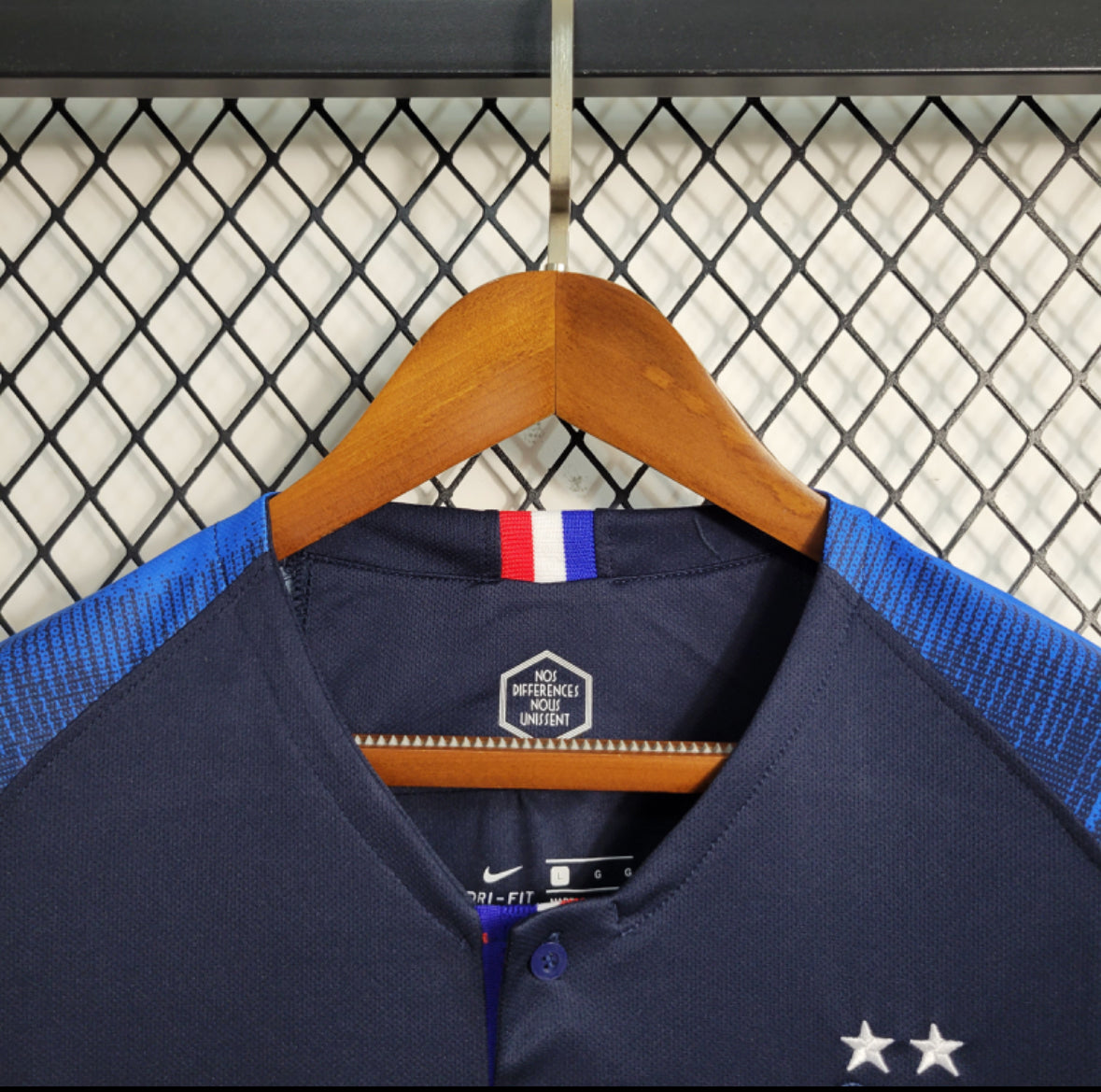 Retro Francia 2018 Copa del Mundo Home